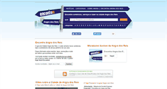 Desktop Screenshot of encontraangradosreis.com.br